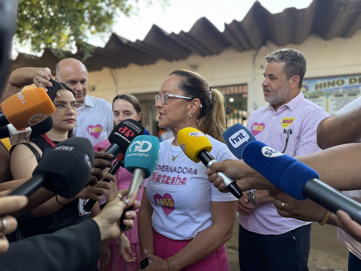 Elei&ccedil;&otilde;es 2026, Natasha Slhessarenko, voto em escola