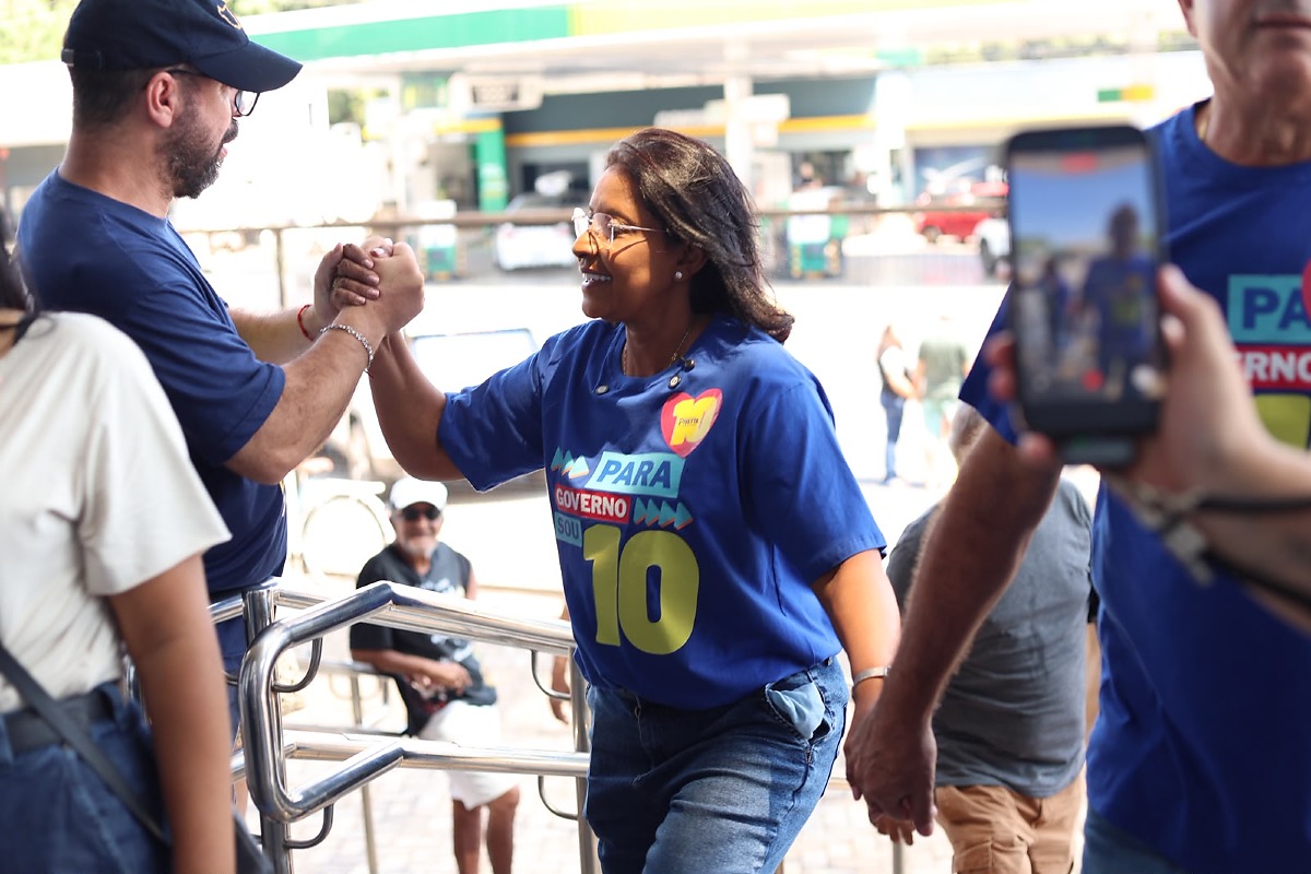 Eleições 2026 Gisela Simona vota em Cuiabá