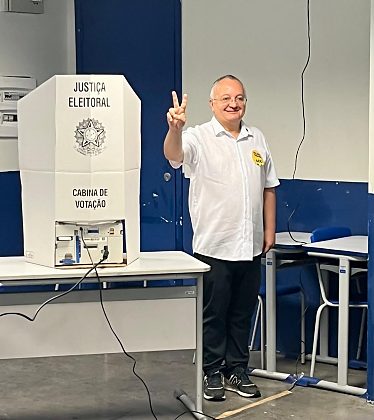  Pedro taques voto Arena Pantanal eleições 2026