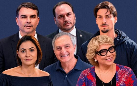 Clã Bolsonaro candidatos e eleitos