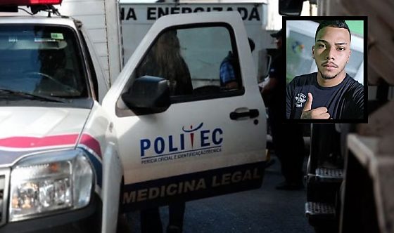 No detalhe, a vítima Luiz Fernando Rubio Neves, de 22 anos