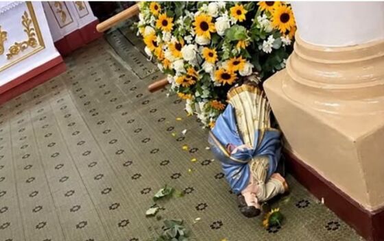  Imagem sacra Minas Gerais destruição - prisão.