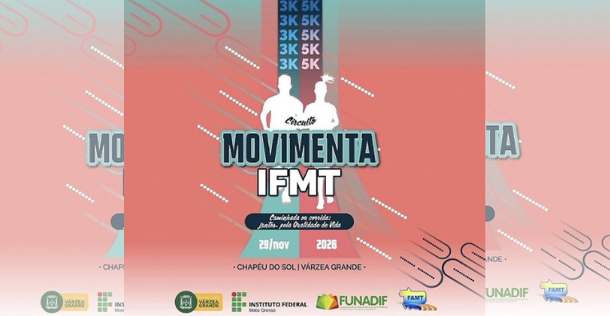 Circuito Movimenta IFMT, corrida IFMT