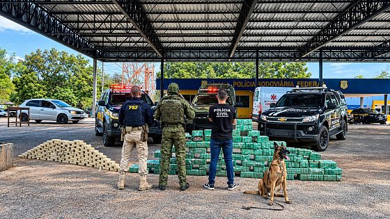 550 kg cocaína jangada br-364