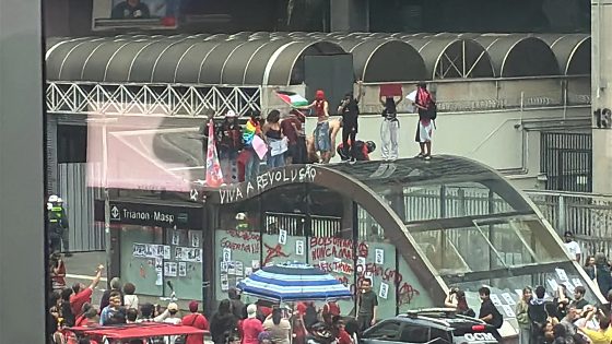 Vandalismo na Paulista