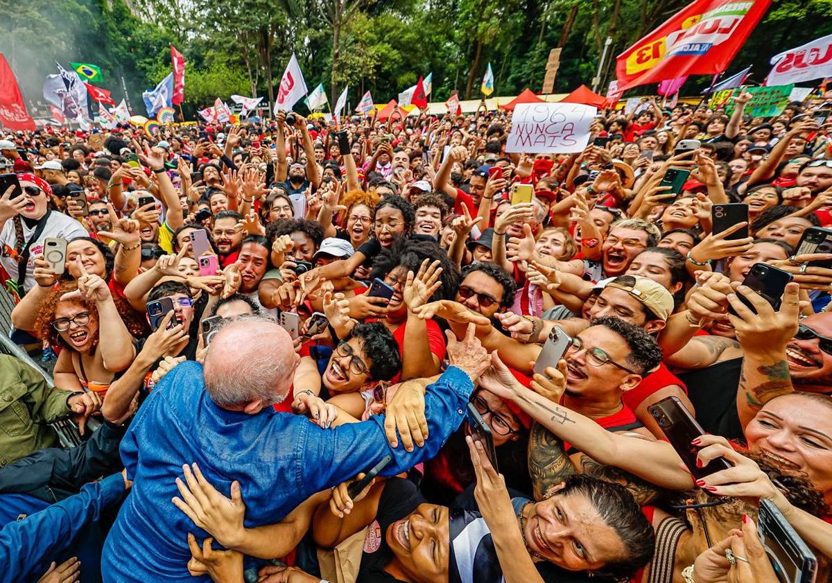 Lula na Av. Paulista