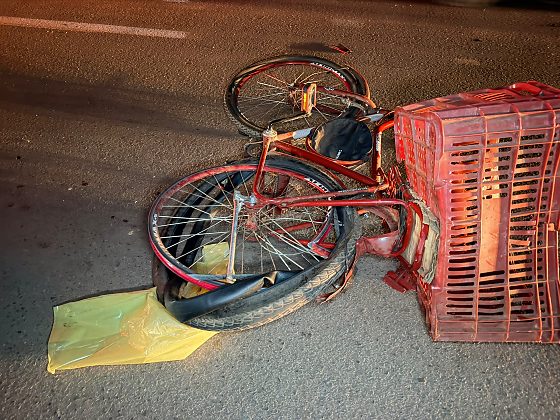 Ciclista atropelado na BR-364, Várzea Grande, ciclista atropelado e morto em VG