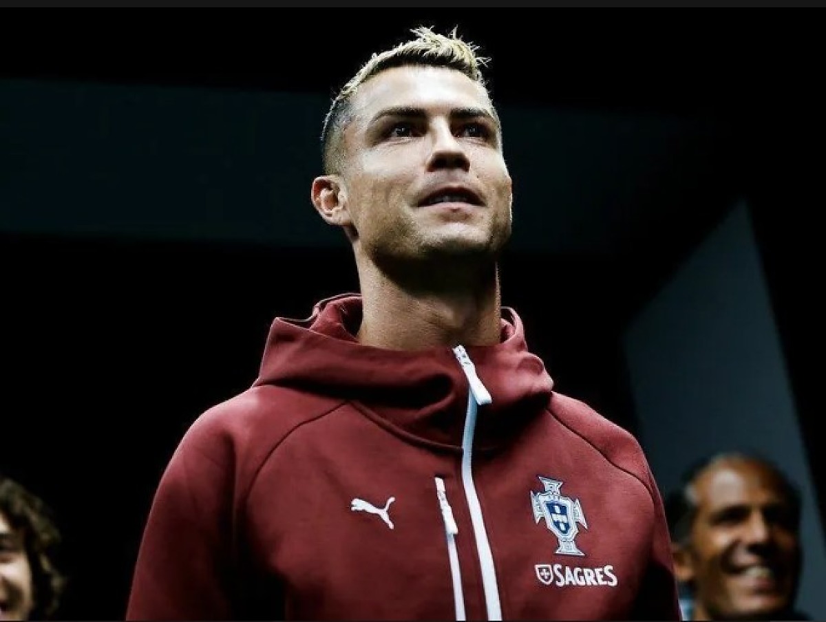 Jogador Cristiano Ronaldo Sele&ccedil;&atilde;o de Portugal