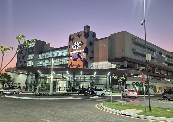 Hospital Central - contratação vagas. fachada