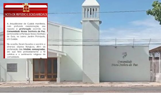 Comunidade Nossa Senhora da Paz, pertencente à paróquia Nossa Senhora da Guia