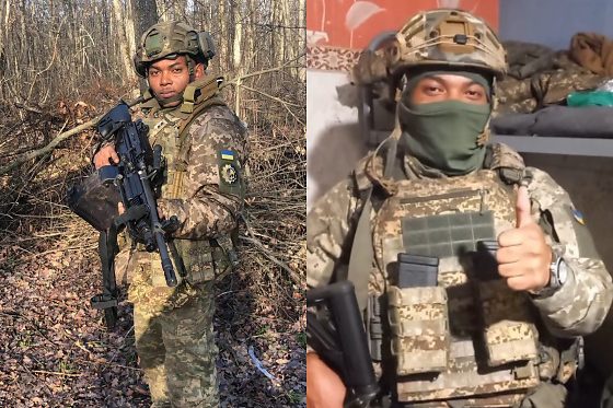 Alan Dias, soldado de VG na Ucrânia