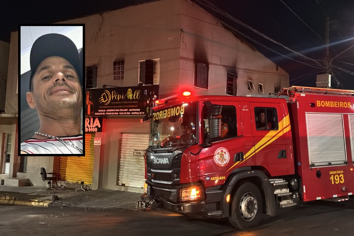 Incêndio atinge loja de homem acusado de feminicídio; veja vídeo