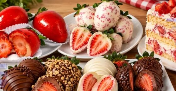  Produtos da moda --- morango do amor