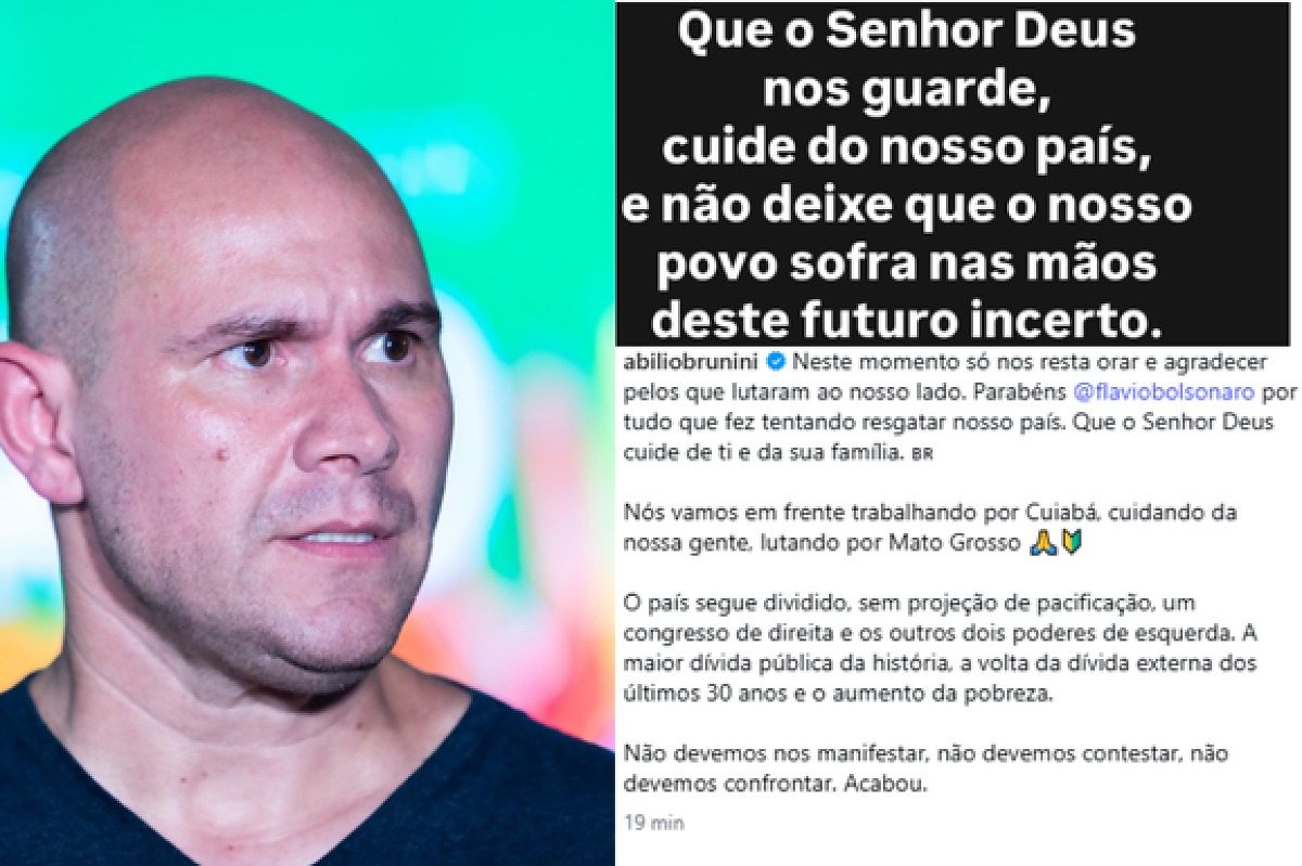 Abilio reconhece derrota de Flávio para Lula: "Não devemos contestar"
