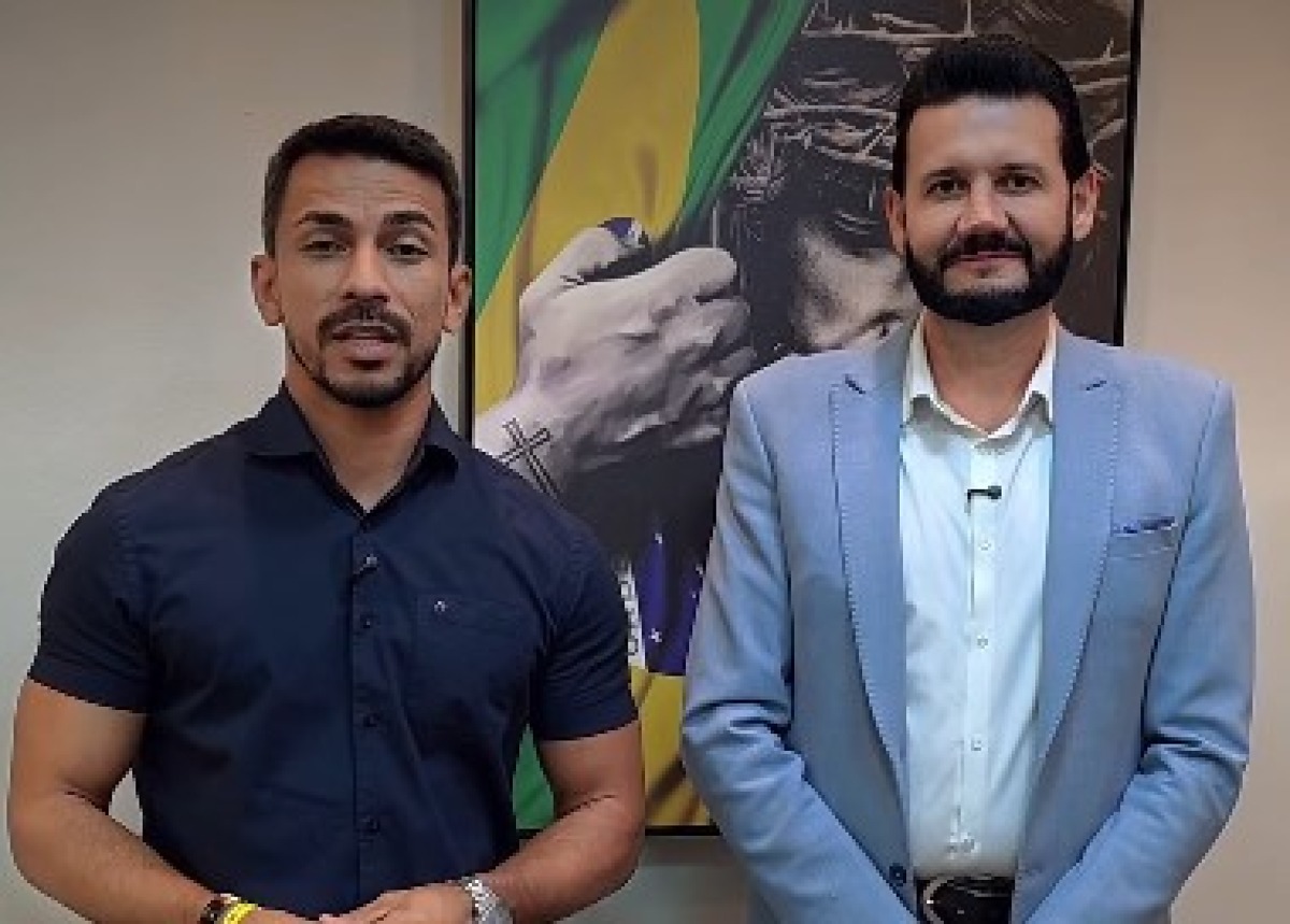 Edelo Ferrari e secret&aacute;rio de sa&uacute;de