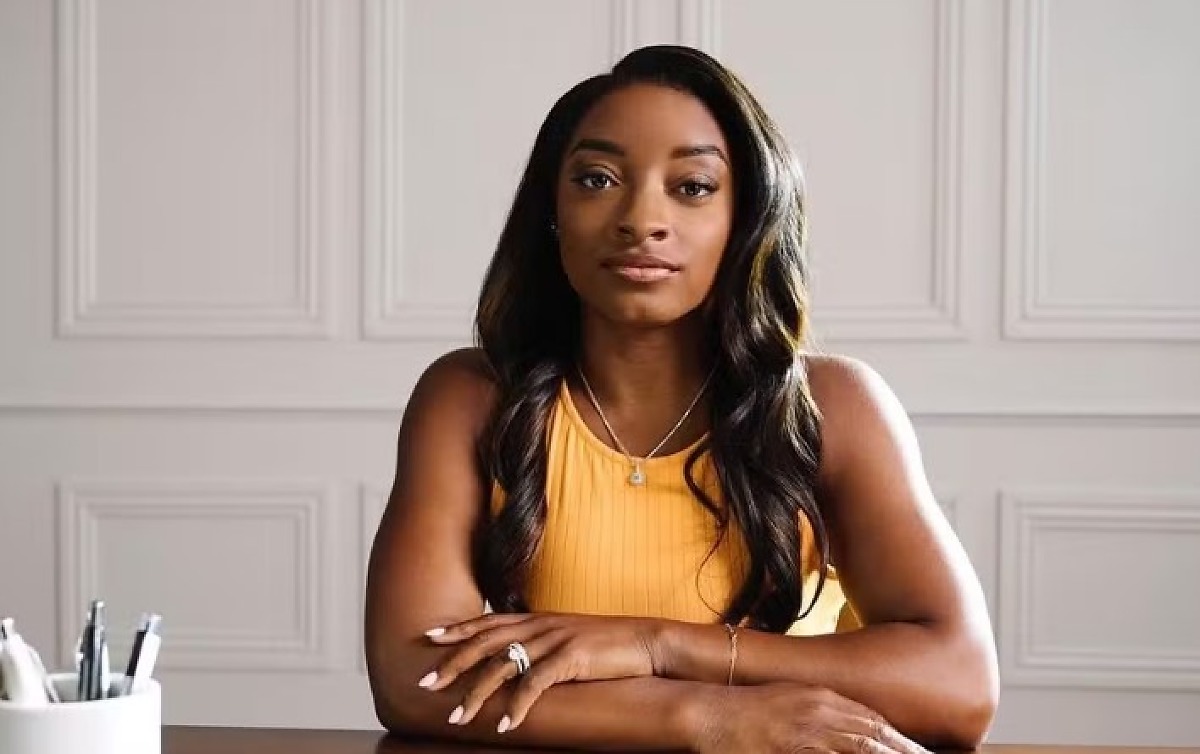 Atleta Simone Biles - ginasta norte-americana