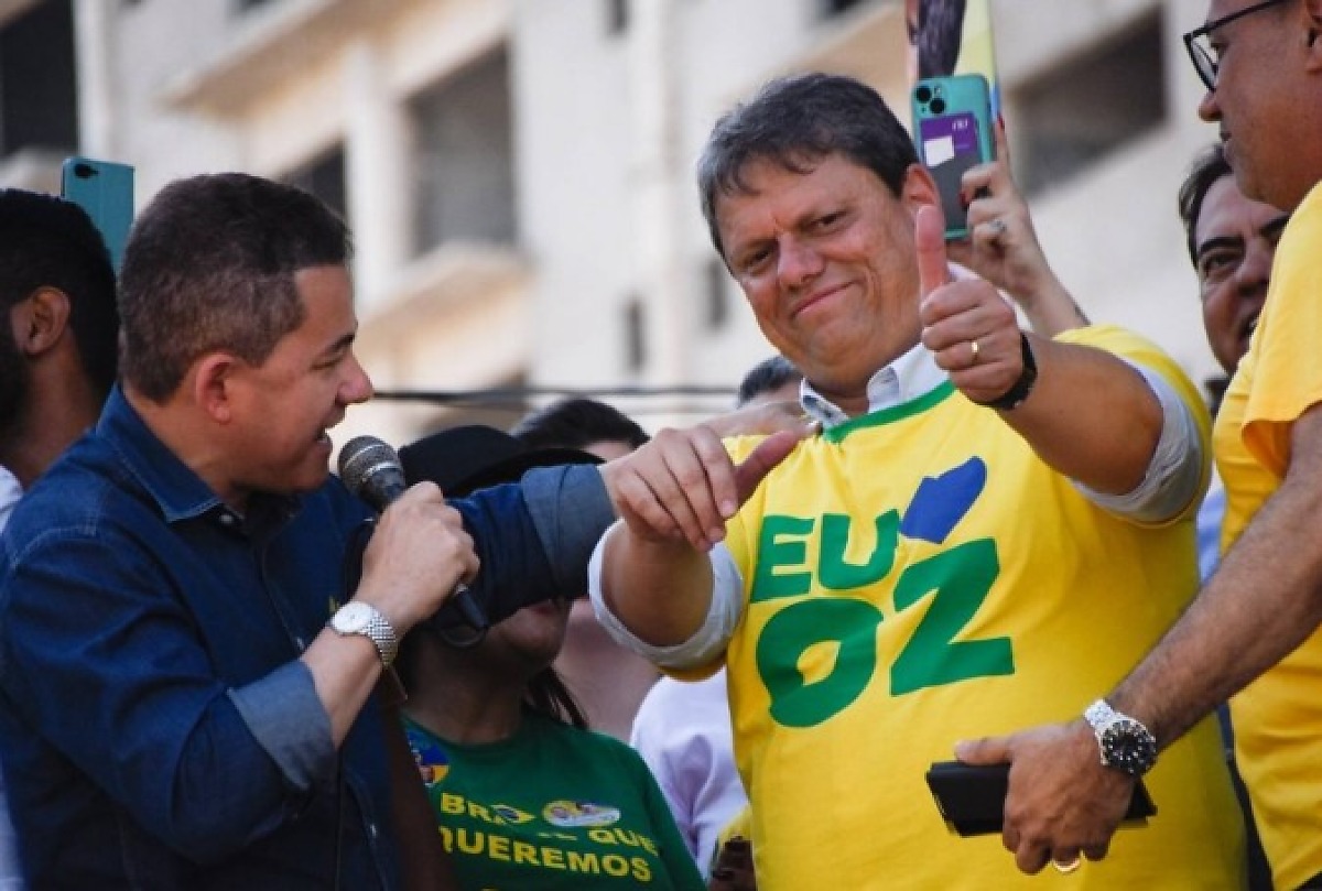 Governador de SP Tarcísio de Freitas