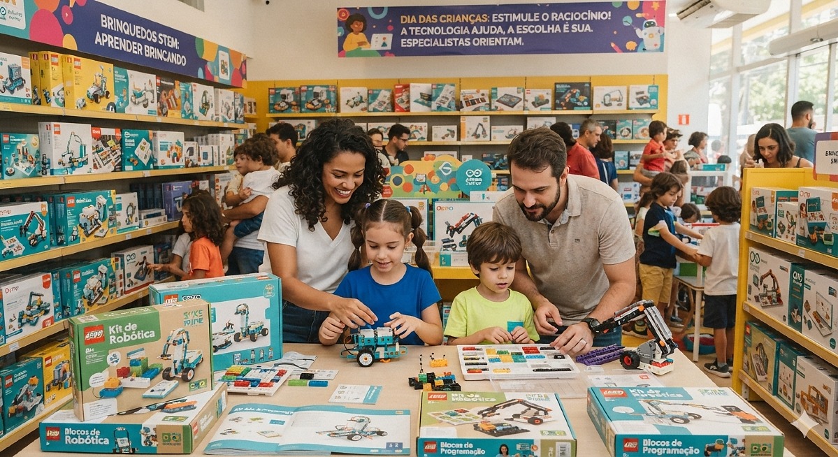 Brinquedos tecnológicos criativos