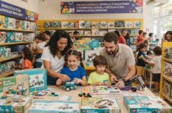 Brinquedos educativos e tecnológicos
