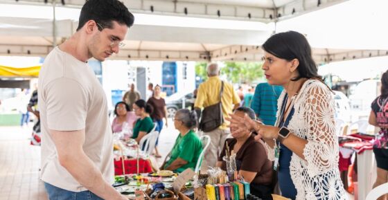 Feira do Servidor Empreendedor praça Alencastro