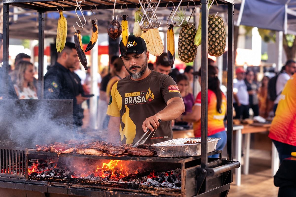 Festival na Brasa promove ação beneficente em Várzea Grande, MT