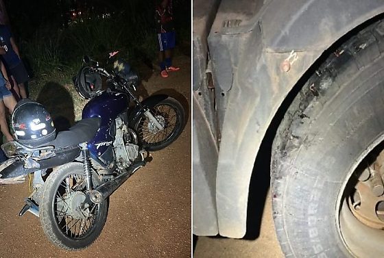 Adolescente KENEDY ALVES DOS SANTOS PEREIRA, Colíder, pernas esmagadas